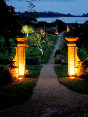 The gardens of the abbey of Beauport - Paimpol