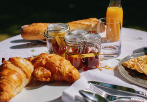 Plan extérieur Votre petit-déjeuner