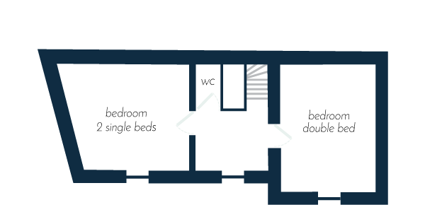 Plan étage La Clef des Champs